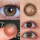 Unibling Crescent of Light Contact Lenses for Eyes (1 Pair) - TUZZUT Qatar Online Shopping