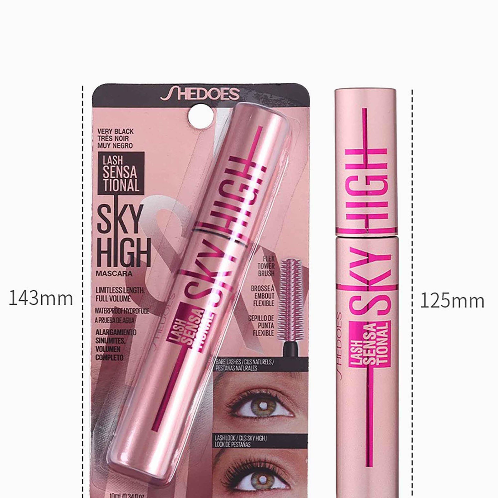 SKY HIGH Beauty Tools Eye black Mascara 437986 SKY HIGH Beauty Tools Eye black Mascara 437986