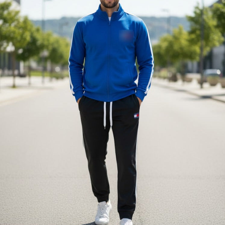 Mens Full Sleeve Casual T Shirt and Track pant Sets  5218870 - TUZZUT Qatar Online Shopping