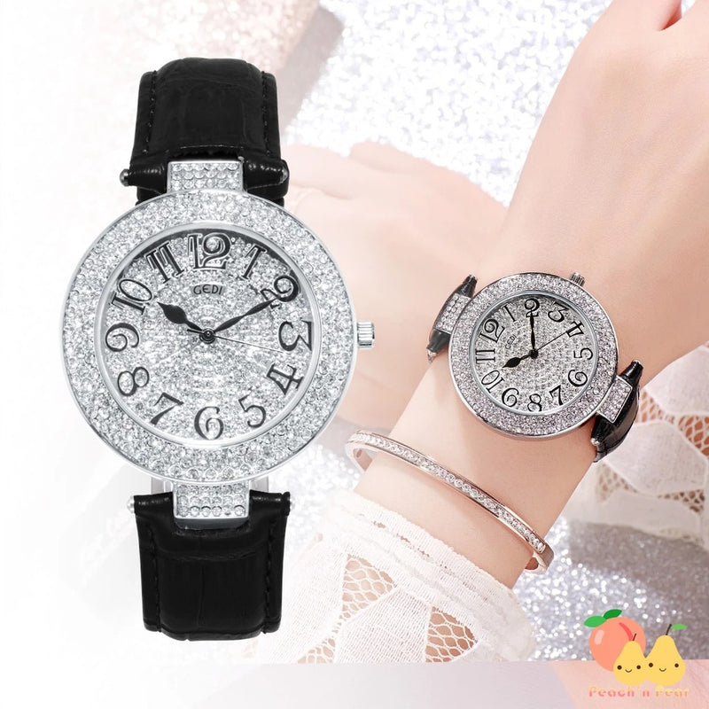 GEDI Student Diamond Watch W7517 - TUZZUT Qatar Online Shopping