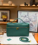 Leather Crossbody Bag Togo Top Layer Soft Storage Bag S5091372 - TUZZUT Qatar Online Shopping