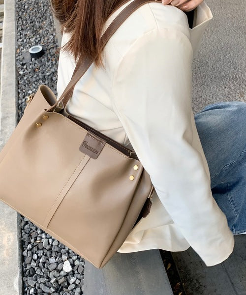 Women's Large Capacity Tote Bag   B-391053 - TUZZUT Qatar Online Shopping