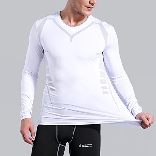 Men's Top Long Sleeve Cool Dry All Weather Tights for Running Training B196493 Men's Top Long Sleeve Cool Dry All Weather Tights for Running Training B196493