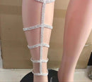 Fashion sexy Rhinestone women's leg chain S4660634 - Tuzzut.com Qatar Online Shopping