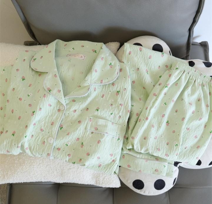 Women's Long Pajama Long Sleeve 2-Piece Set 581646 Women's Long Pajama Long Sleeve 2-Piece Set 581646