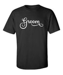 Unisex Groom Tshirt Tops T-Shirt Summer Casual Streetwear   002910 - TUZZUT Qatar Online Shopping