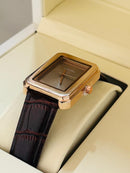 Girl Friend Leather Quartz Watch CH0099 - TUZZUT Qatar Online Shopping