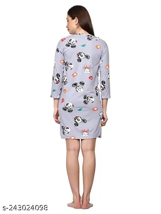 Full Sleeves Knee Length T-Shirt X4652118 Full Sleeves Knee Length T-Shirt X4652118