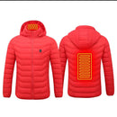 Men's heated areas warm coat jacket 133133 5XL - TUZZUT Qatar Online Shopping