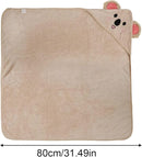 Kid Bath Towel,Cute Robe Soft Ultra  Hooded Bathrobe   1528424 - TUZZUT Qatar Online Shopping