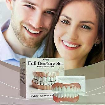 Silicone Reline Denture Set, Denture Repair Kit, Soft Denture Reline Kit for Men and Women Silicone Reline Denture Set, Denture Repair Kit, Soft Denture Reline Kit for Men and Women