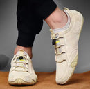 Leather Men Casual Shoes Sneakers Soft Sole Comfort Shoes 363941 (40) - TUZZUT Qatar Online Shopping