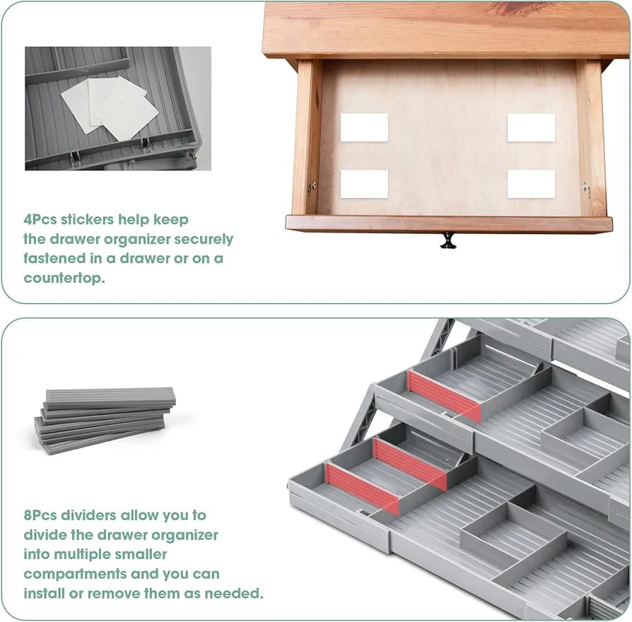 Multi-Level Drawer Organizer B-383023 Multi-Level Drawer Organizer B-383023