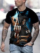 Skulls T-Shirt Men  S264959 - TUZZUT Qatar Online Shopping