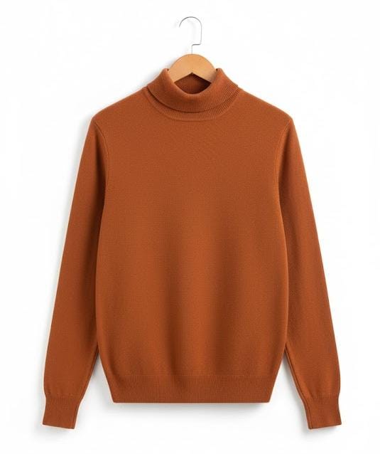Turtleneck Men Sweater MS56 - TUZZUT Qatar Online Shopping