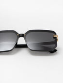 Metal-trimmed Square-frame Sunglasses S3599867 - TUZZUT Qatar Online Shopping