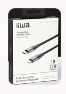 Liwa Type C To Lightning Cable 27W /1M /DC126TL10B - TUZZUT Qatar Online Shopping