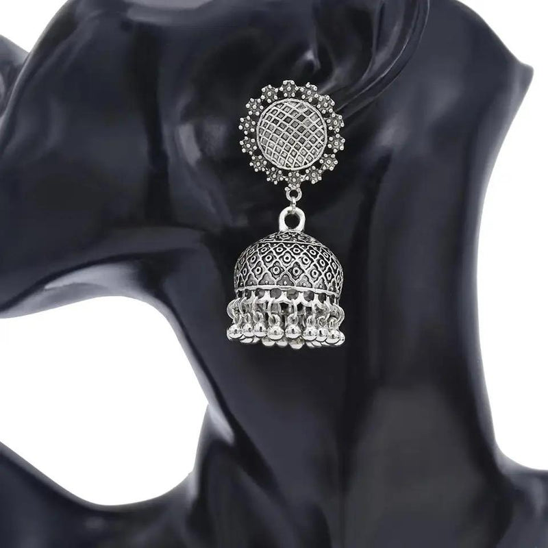 Vintage Metal Jewelry Sunflower Drop Earrings -S3619195 - Tuzzut.com Qatar Online Shopping