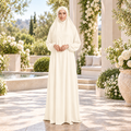 Women's Isdal Prayer Dress Abaya Asdal with Pouch PD830