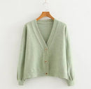 Women Long Sleeve Loose Caridgan 62826 - TUZZUT Qatar Online Shopping