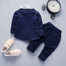 2 Pcs Boys Formal suit 9-12M 152975 - TUZZUT Qatar Online Shopping