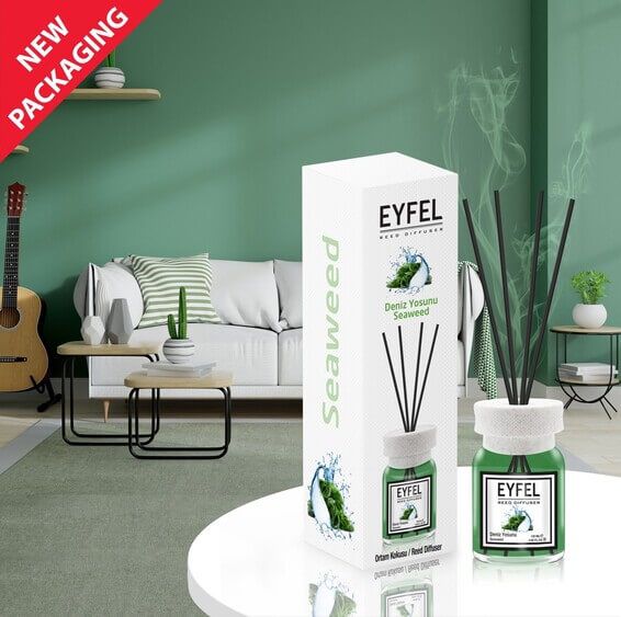 EYFEL Seaweed Reed Diffusers 120ml - TUZZUT Qatar Online Shopping