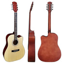 38 Inch Colour Acoustic Guitar Musical Instrument With Bag - TUZZUT Qatar Online Shopping
