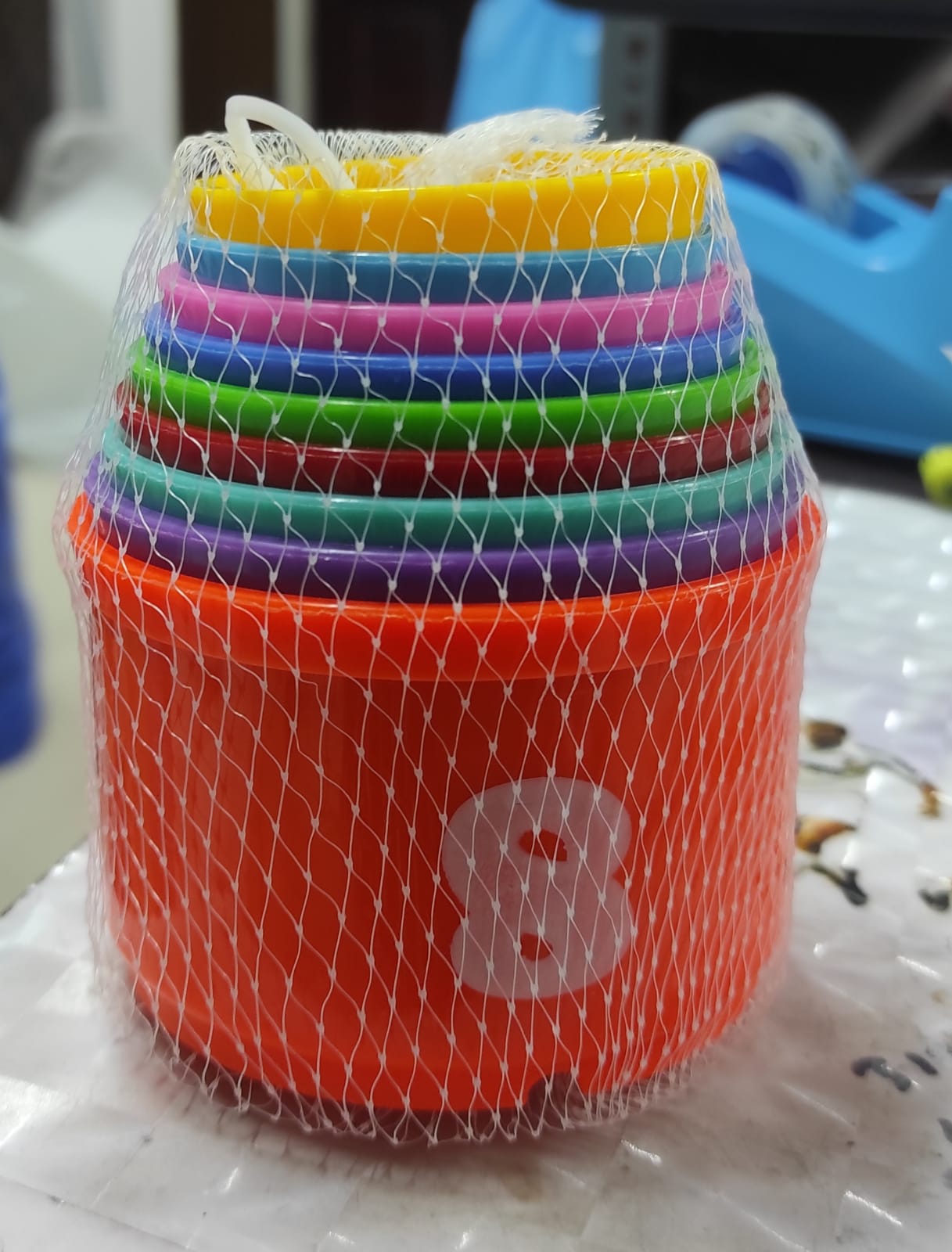9 Pcs Fun Stacking Cups Baby Toy 1555443 9 Pcs Fun Stacking Cups Baby Toy 1555443