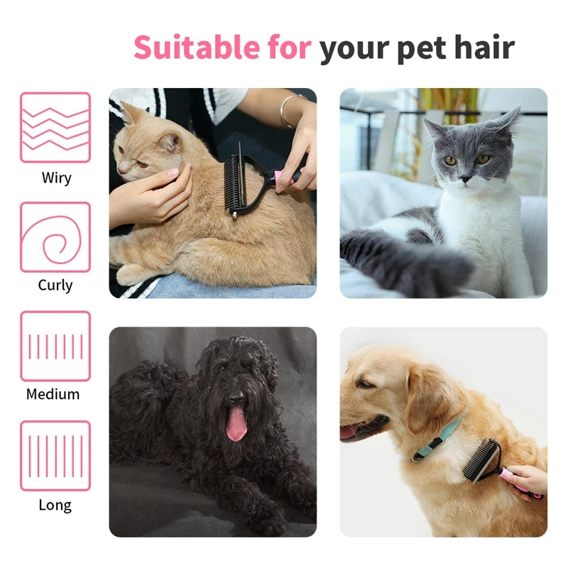 2 in 1 Professional Pet Grooming Tool 2 in 1 Professional Pet Grooming Tool