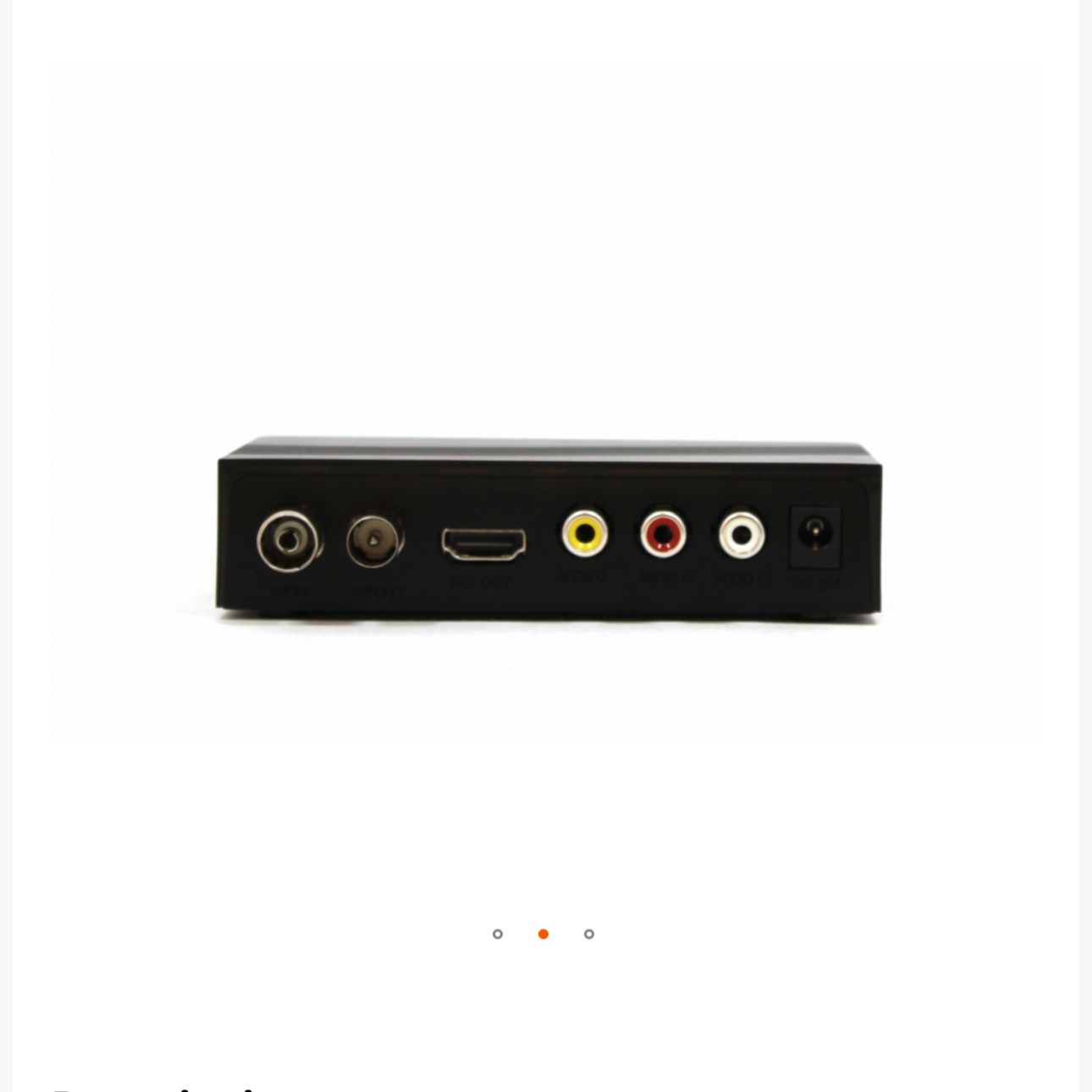 DVB-T2 Receivers Terrestrial Full HD 1080P DVB-T2 Receivers Terrestrial Full HD 1080P