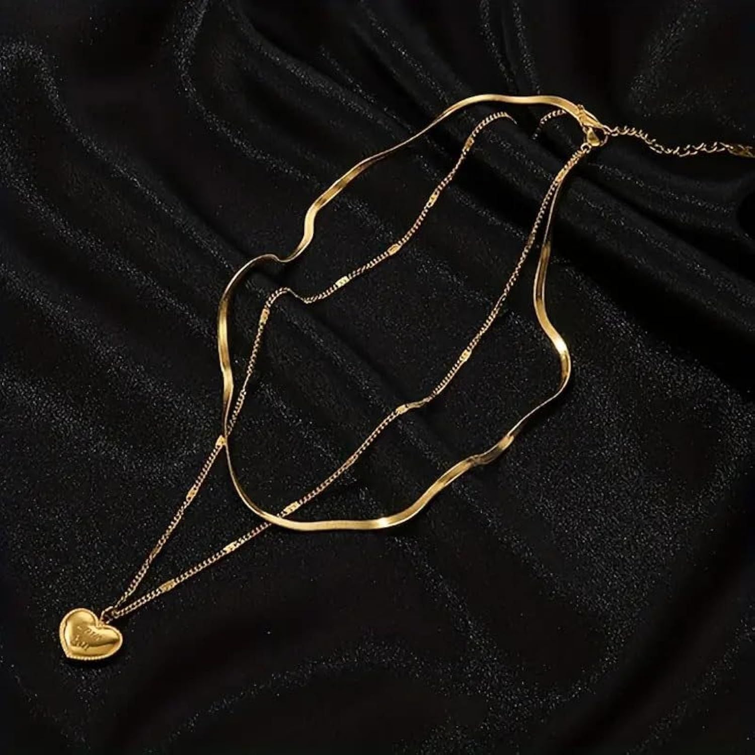 Double Layer Necklace For Women B-387228 Double Layer Necklace For Women B-387228