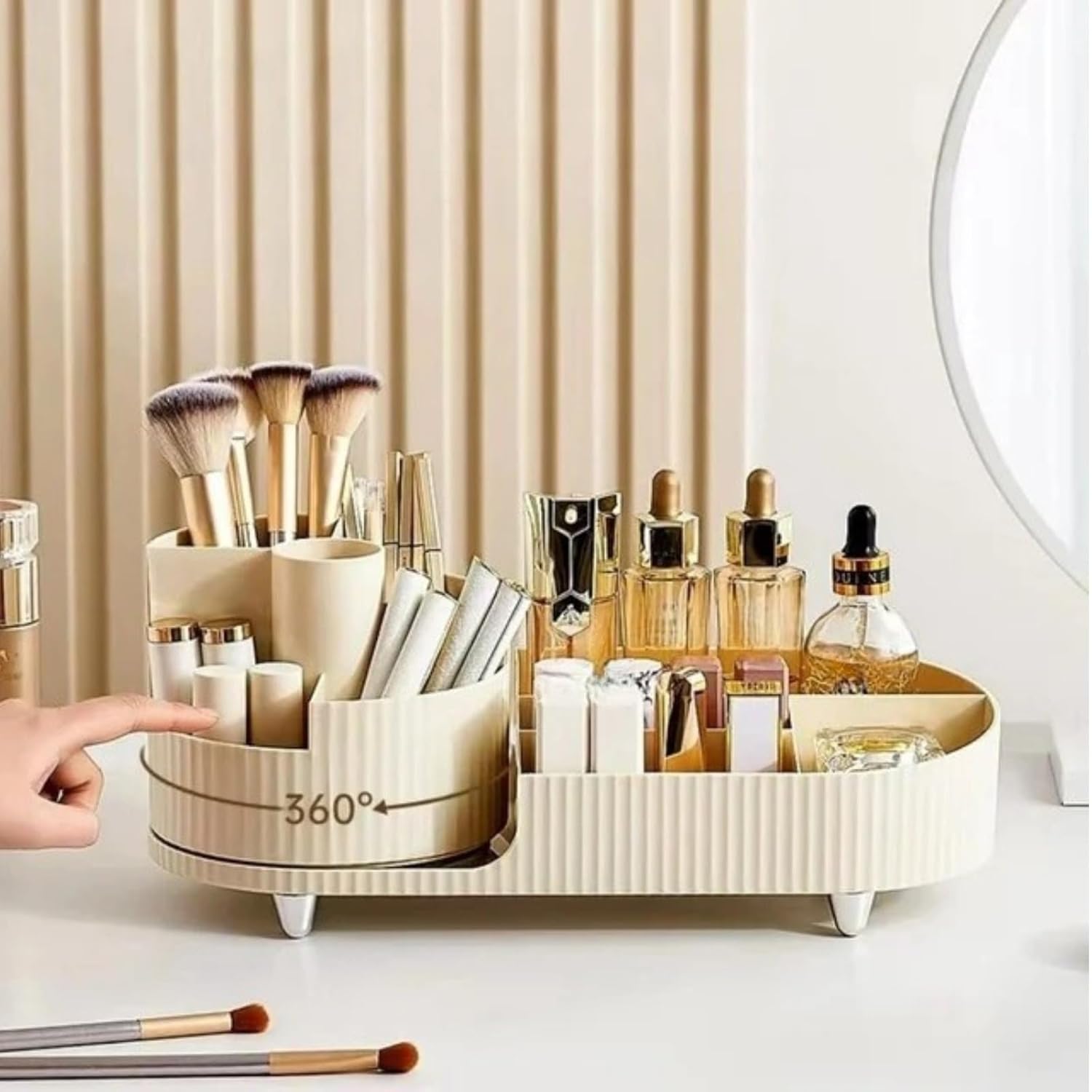 Rotating Cosmetic Toiletries Perfume Storage Organizer 4582A Rotating Cosmetic Toiletries Perfume Storage Organizer 4582A