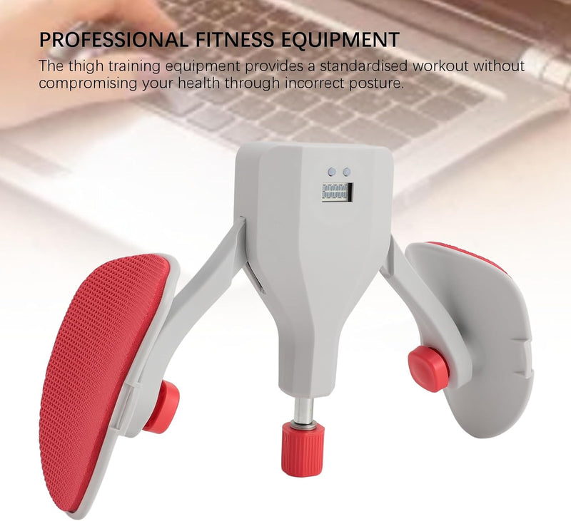 Thigh Master Hip Trainer Kegel Exerciser For Men & Women with Digital Display, 360° Rotatable Design - TUZZUT Qatar Online Shopping