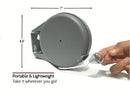 Indoor and Outdoor Retractable Clothesline 12M