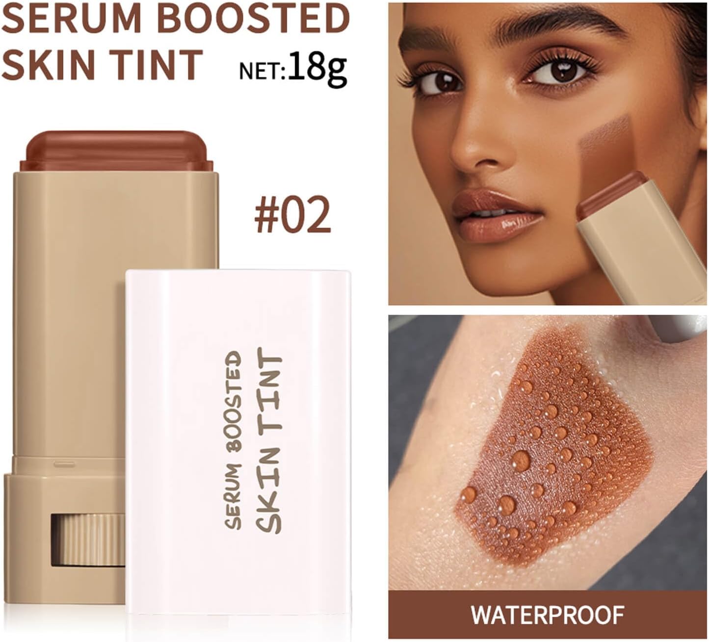 Lakerain Serum Boosted Skin Tint Beauty Balm Serum 18g Lakerain Serum Boosted Skin Tint Beauty Balm Serum 18g
