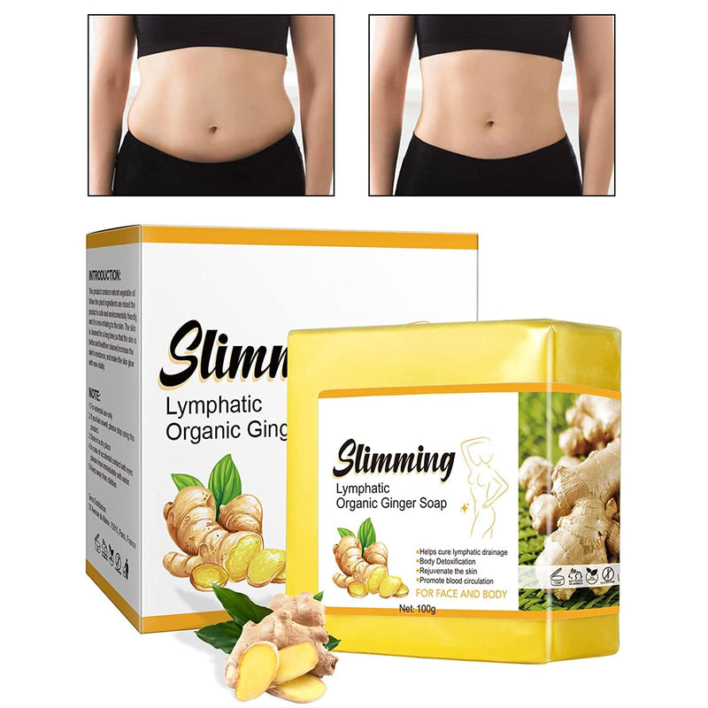 Ginger Bar Soap, Ginger Soap, Natural Ginger Soap for Swelling and Pain Relief - TUZZUT Qatar Online Shopping