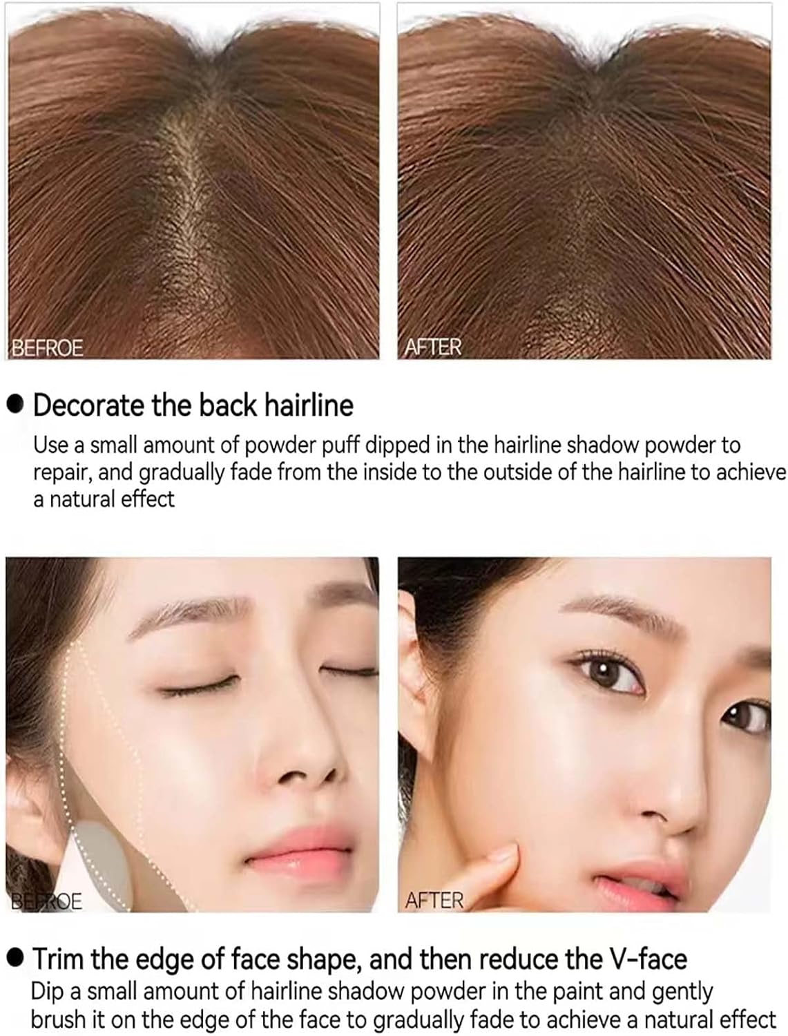 Bangna Hairline Shadow Powder Bangna Hairline Shadow Powder