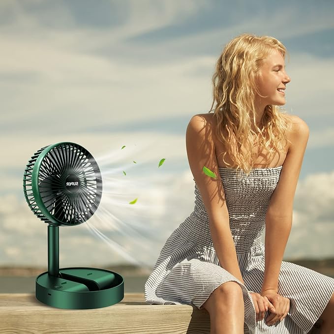 USB Rechargeable Telescopic Folding Fan USB Rechargeable Telescopic Folding Fan