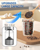 Gravity Electric Salt and Pepper Grinder Set   C68 - TUZZUT Qatar Online Shopping
