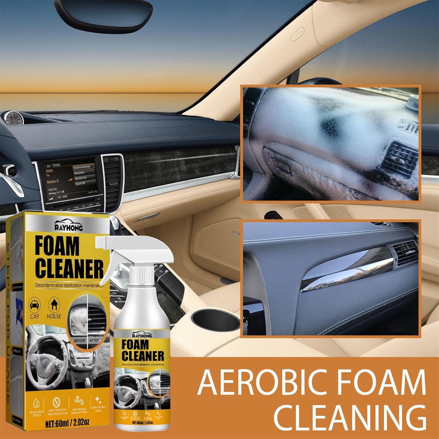 Rayhong Foam Cleaner 60ml Rayhong Foam Cleaner 60ml