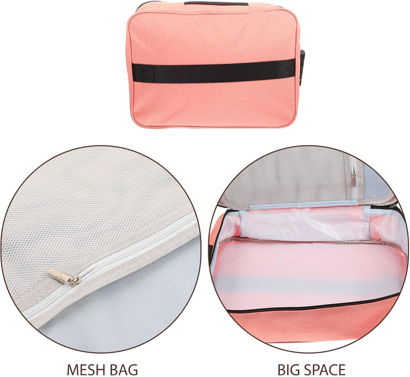 Document Organizer Bag Pink 112865 - TUZZUT Qatar Online Shopping