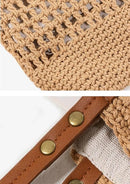 Women Large Summer Beach Tote Shoulder Bags S055 - TUZZUT Qatar Online Shopping