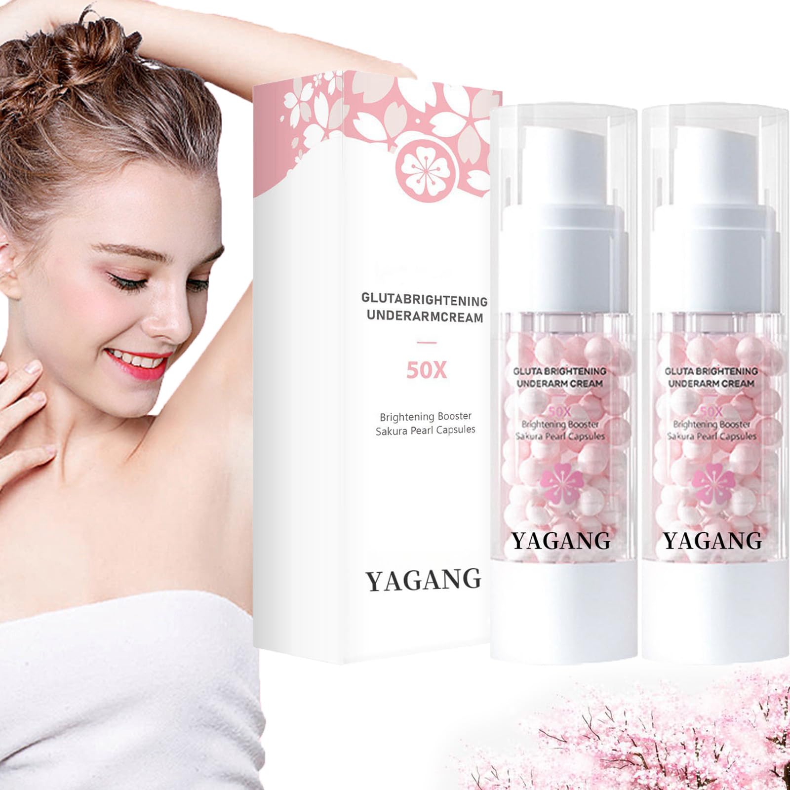 YAGANG Gluta Brightening Under arm Cream 30g