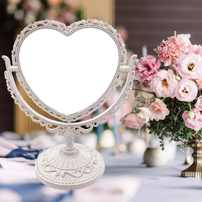 Heart Shaped Cosmetic Mirror S4623256