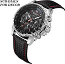 Megir Mens Military Wrist Analog Sport Watch W0176 - TUZZUT Qatar Online Shopping