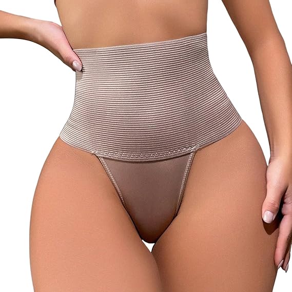 Women Tummy Control High Waist Slimming Panties Thongs Shapewear Underwear 1527181 - TUZZUT Qatar Online Shopping