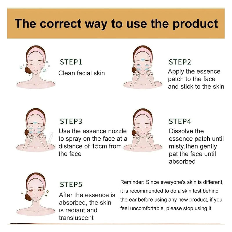 Spiral Peptide Deer Bone Collagen Essence Kit - TUZZUT Qatar Online Shopping