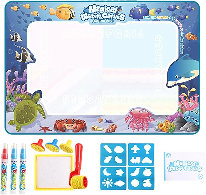 Water Magic Painting Doodle Board Toy 332514 - TUZZUT Qatar Online Shopping