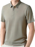 Summer New Men's Short Sleeve T-shirt Cool and Breathable POLO Shirt S013217- de288