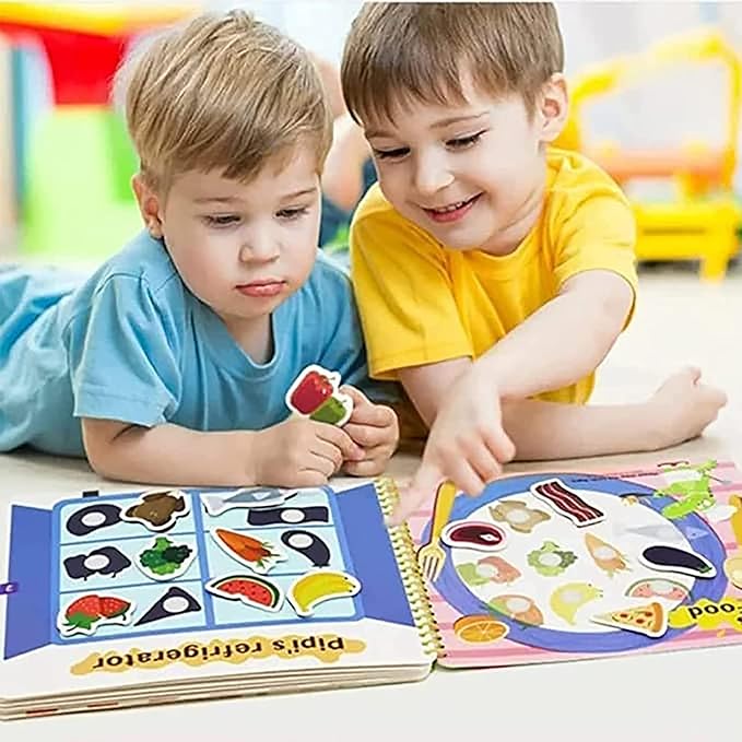 Busy book for kids, children to develop learning skills book